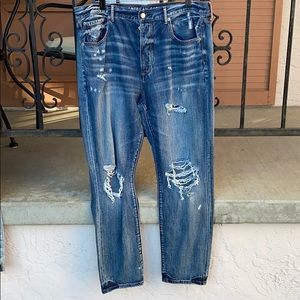 American Eagle High Rose Girlfriend Jeans